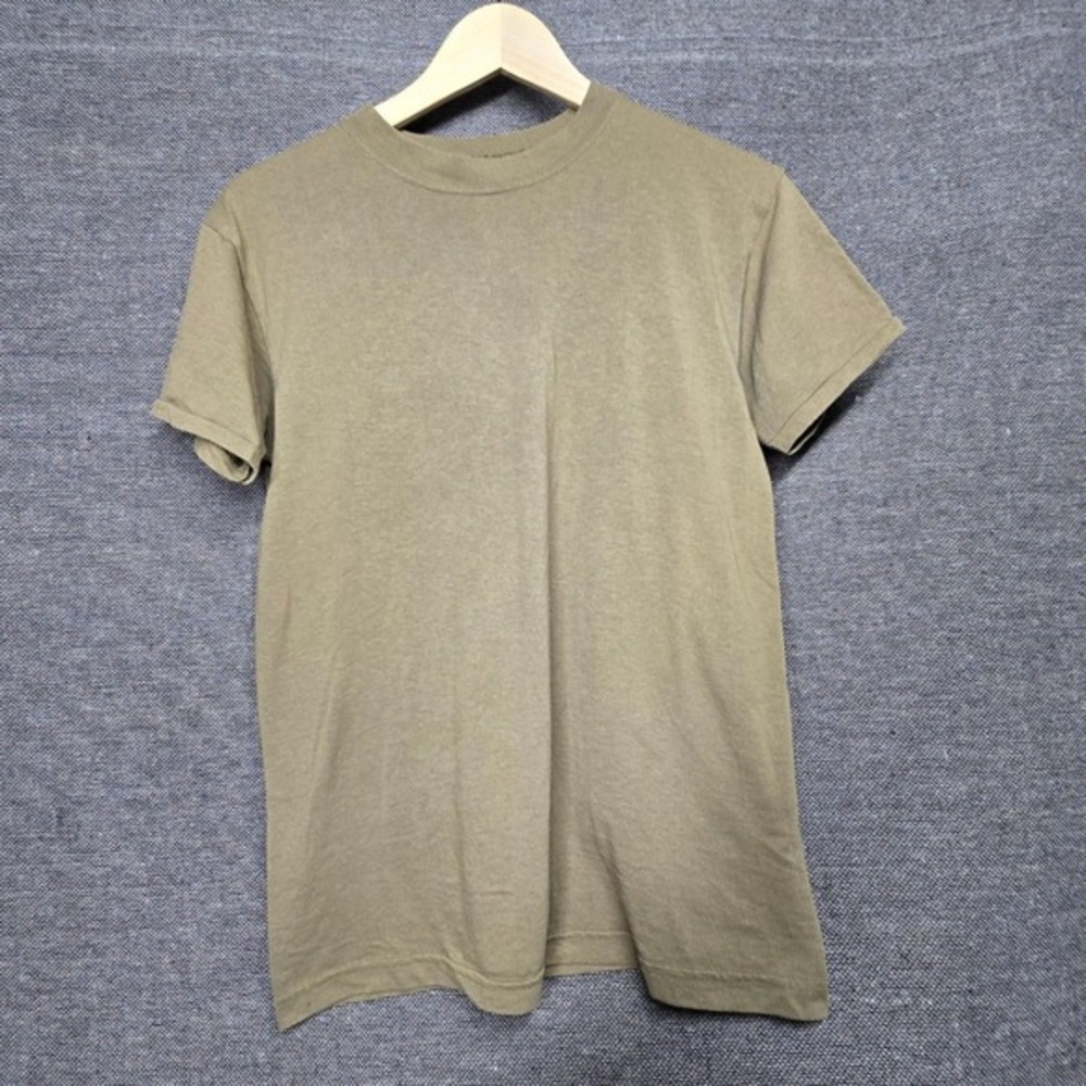 Duke Athletic Mens Coyote Brown Tactical T-Shirt Small Made in USA‎ Military Tee